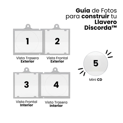 Llavero CD Personalizado con Album o Playlist NFC